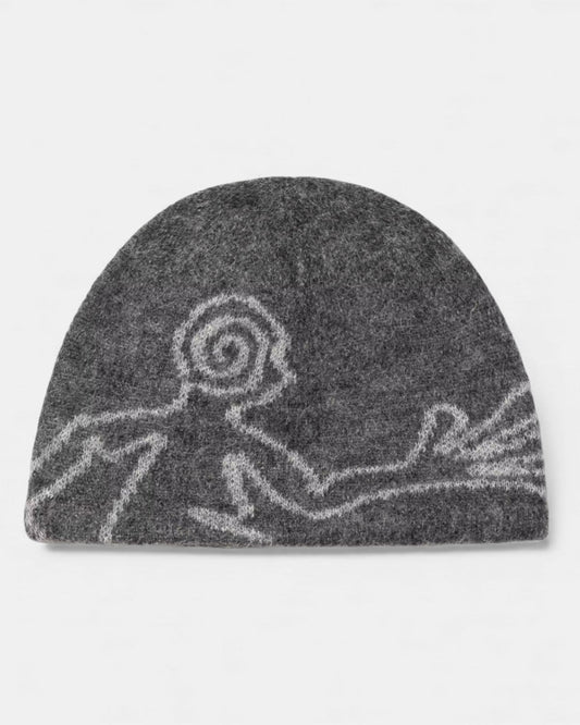 {M.Lu} Hiking Patrol Mohair Knit Beanie