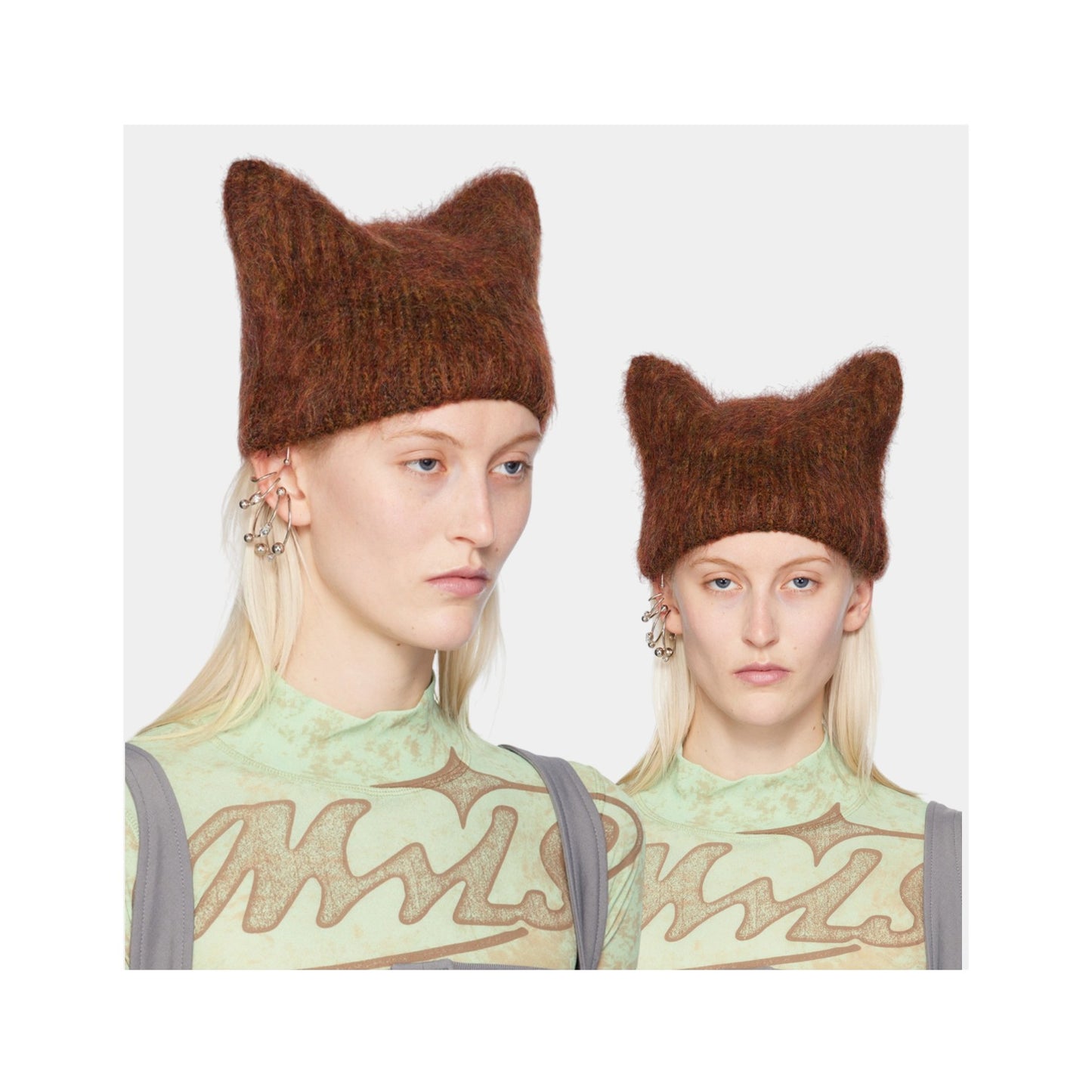 {M.Lu} KNWLS Precious Square Hat