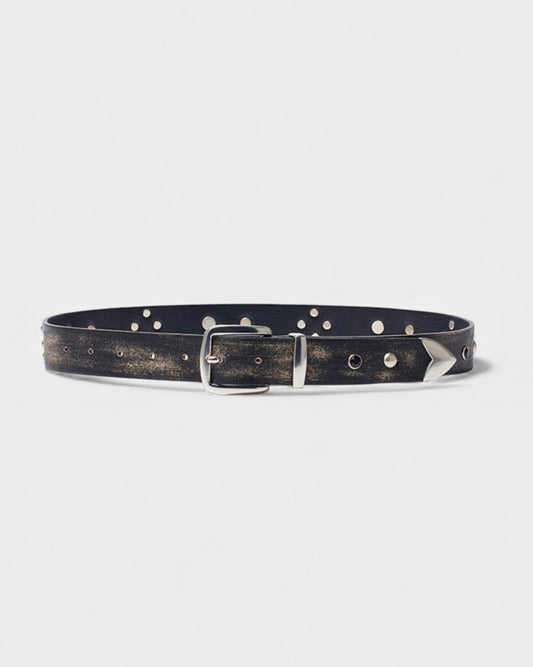 {M.Lu} Open YY Stud Western Belt