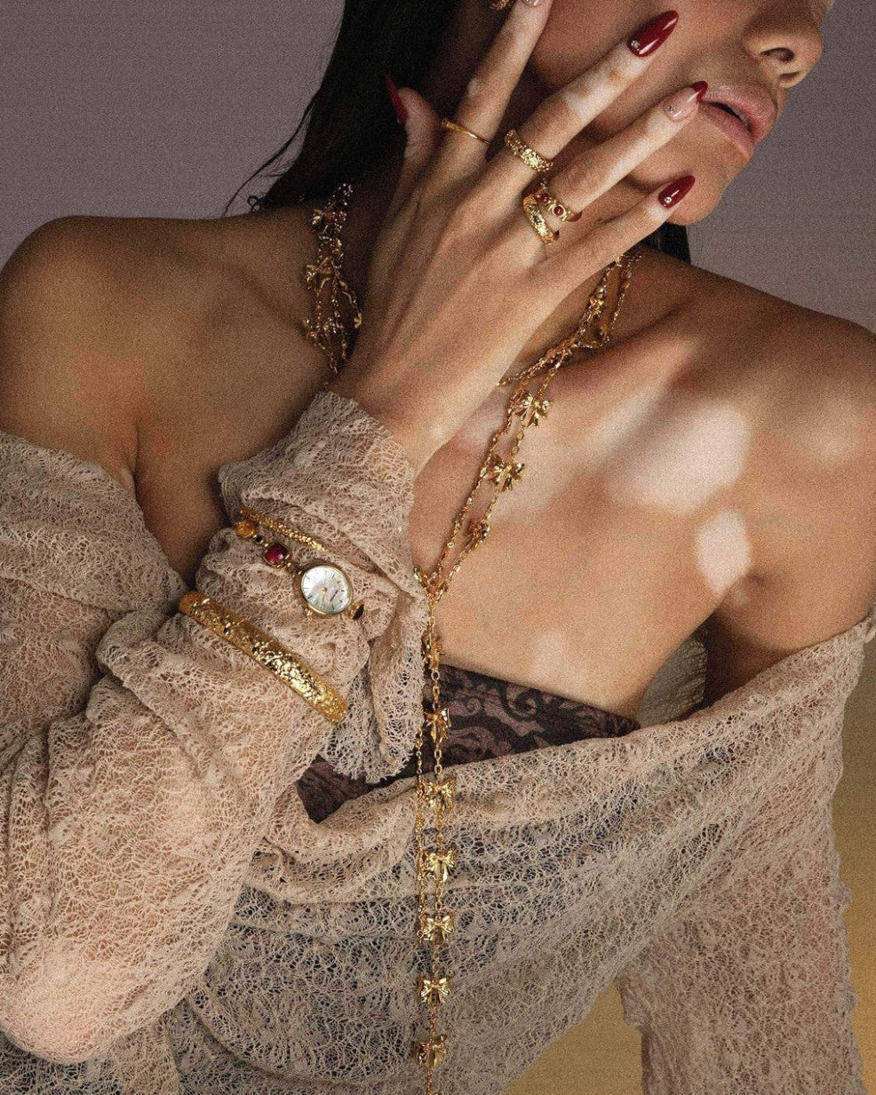 {M.Lu} en route Watch Bracelet