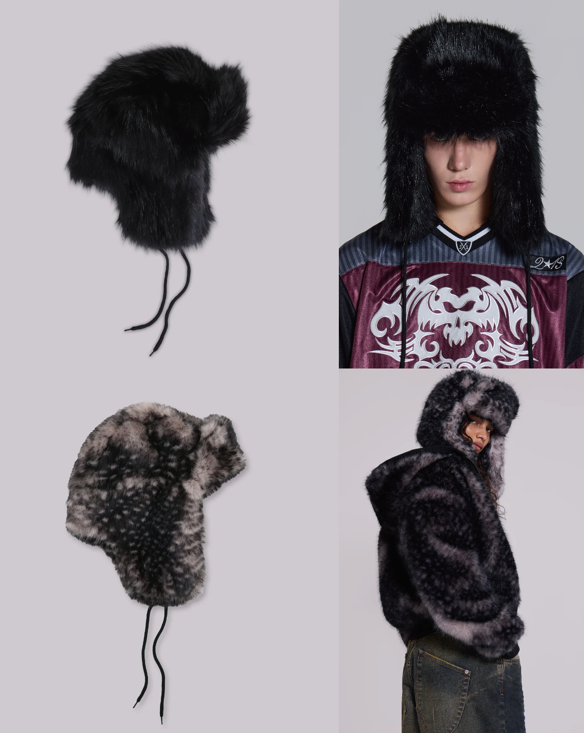 {M.Lu} Jaded London Fur Trapper Hat