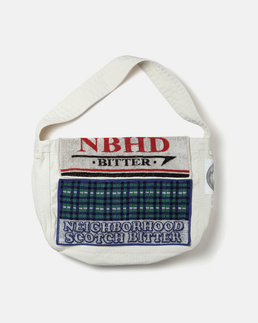 {M.Lu} Neighborhood Newspaper Messenger Bag