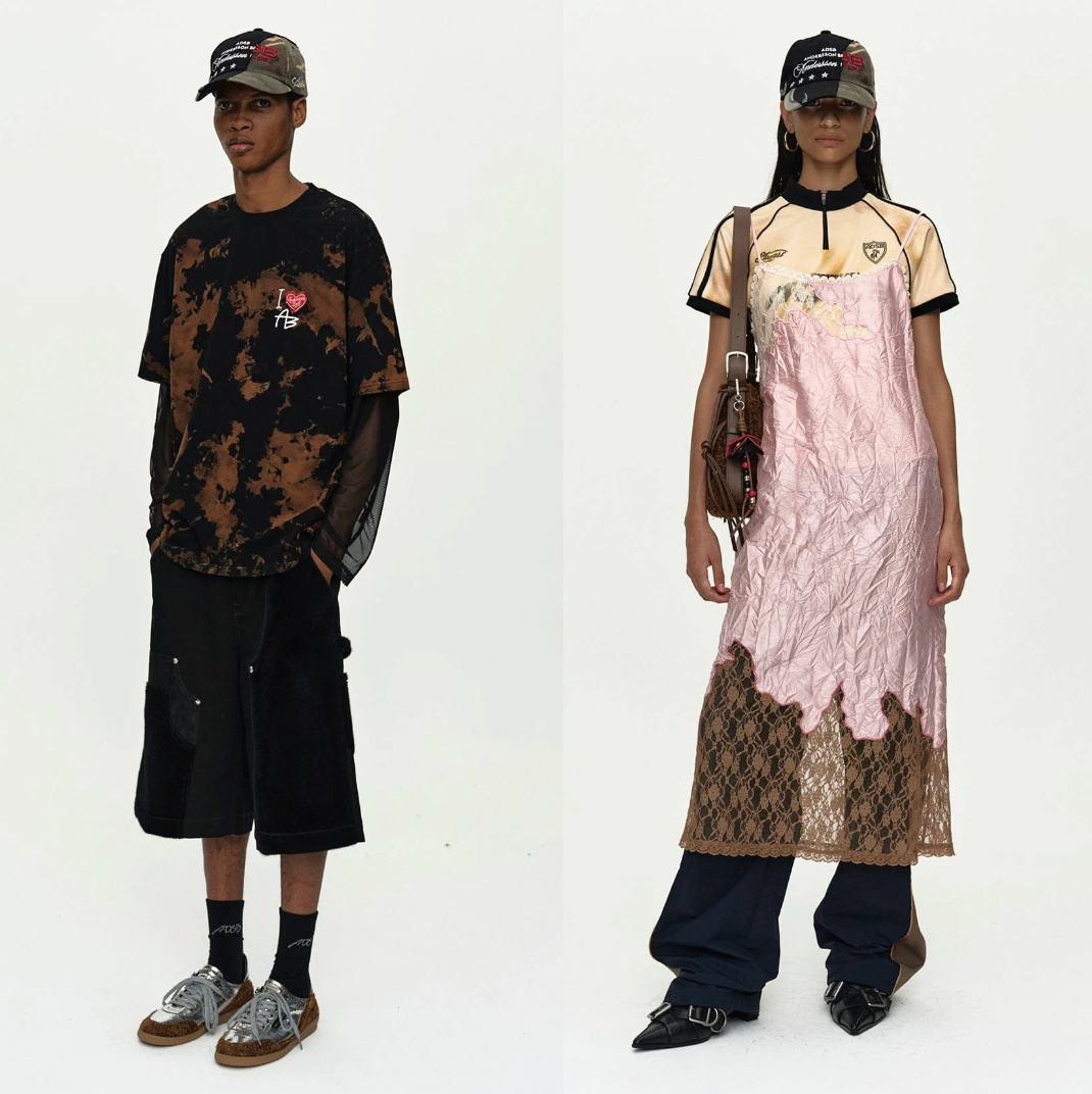 {M.Lu} Anersson Bell Camouflage Split Paneled Cap