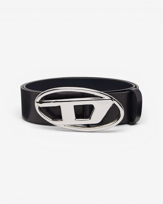 {M.Lu} Diesel B-1dr Leather Belt (Glossy Finish)