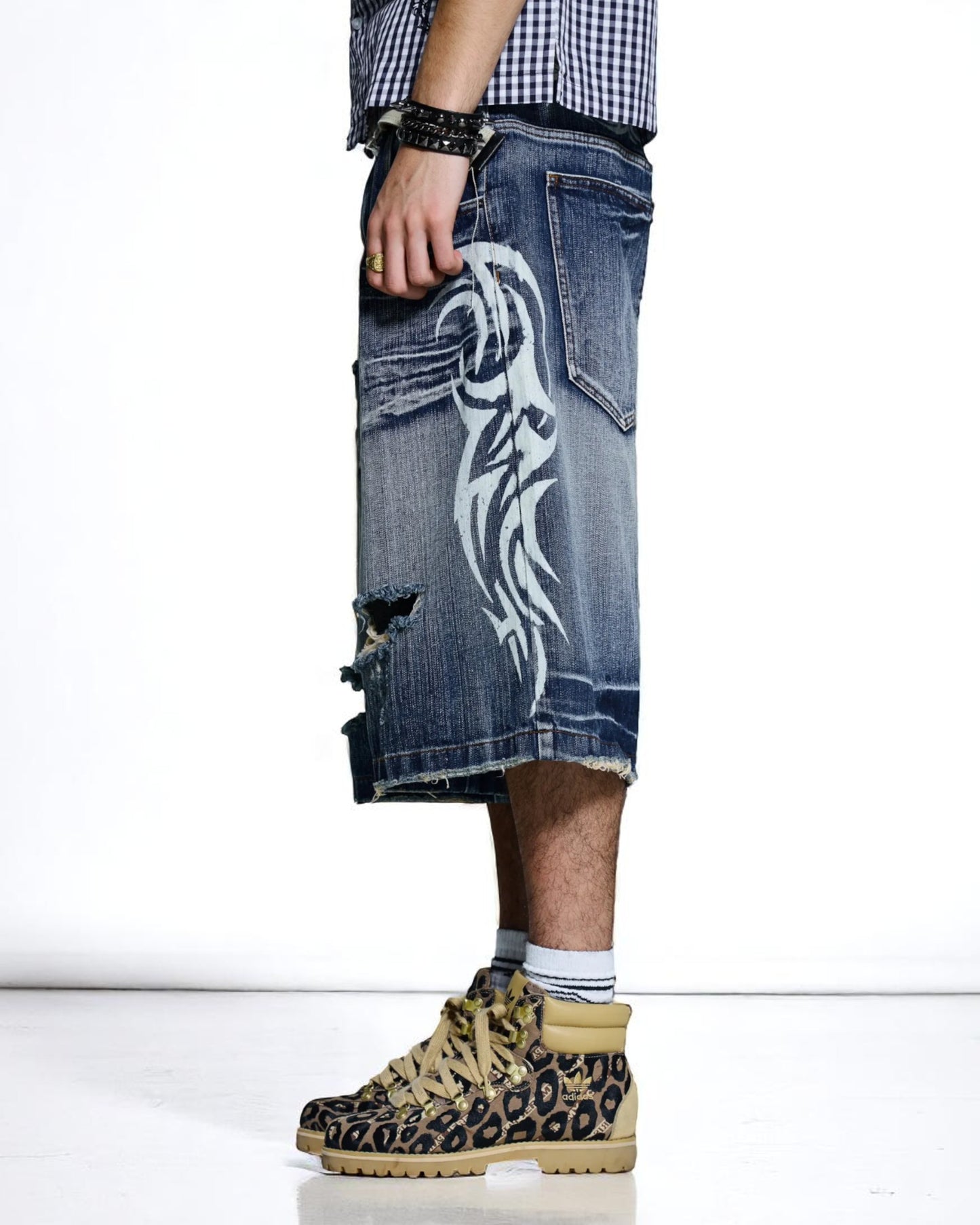 {M.Lu} Jaded London Denim Shorts