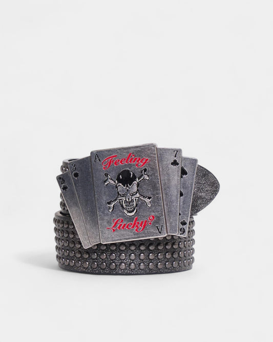 {M.Lu} Jaded London Stud Belt