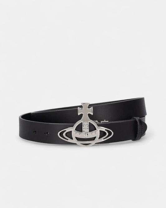 {M.Lu} Vivienne Westwood  Line Orb Buckle Belt