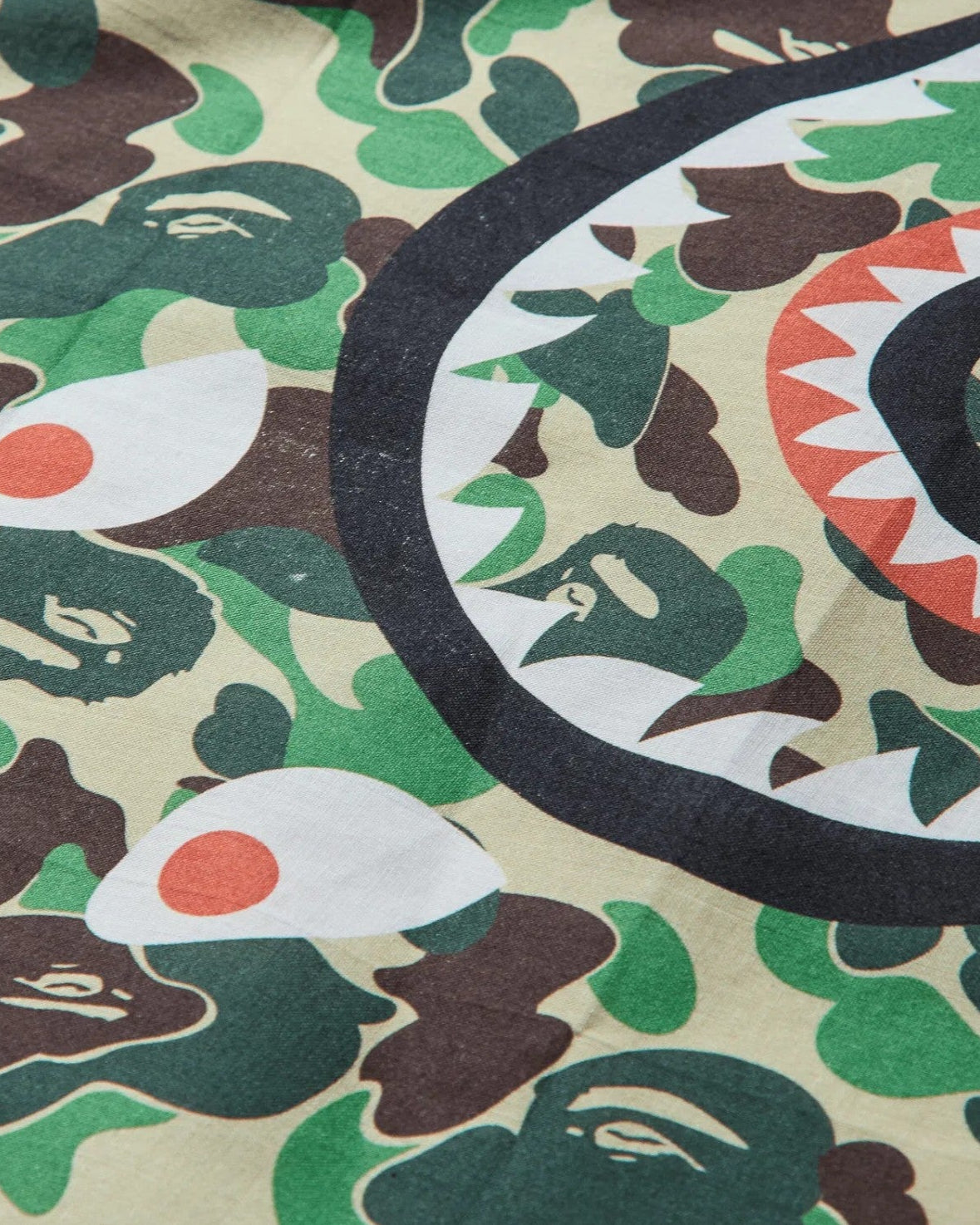 {M.Lu} A Bathing Ape Shark Bandana
