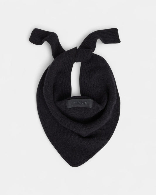 {M.Lu} Jacquemus Le Chale Gros Grain Scarf