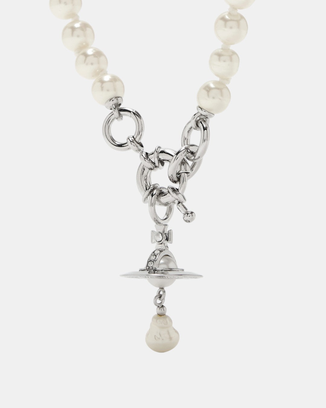 {M.Lu} Vivienne Westwood Aleksa Pearl Necklace
