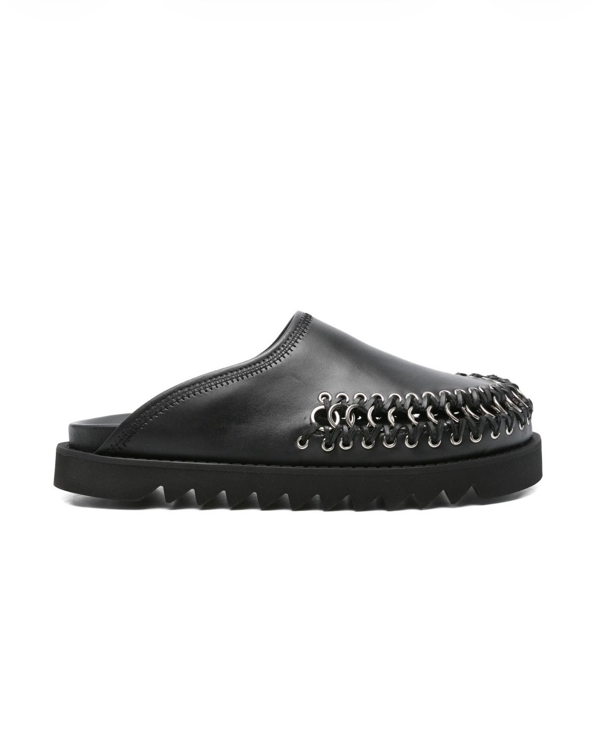 {M.Lu} Toga Leather Mules