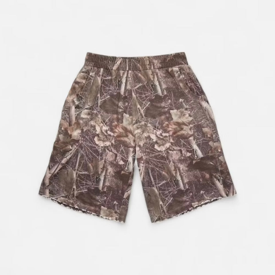 {M.Lu} Jaded London Camo Monster Jogger Shorts