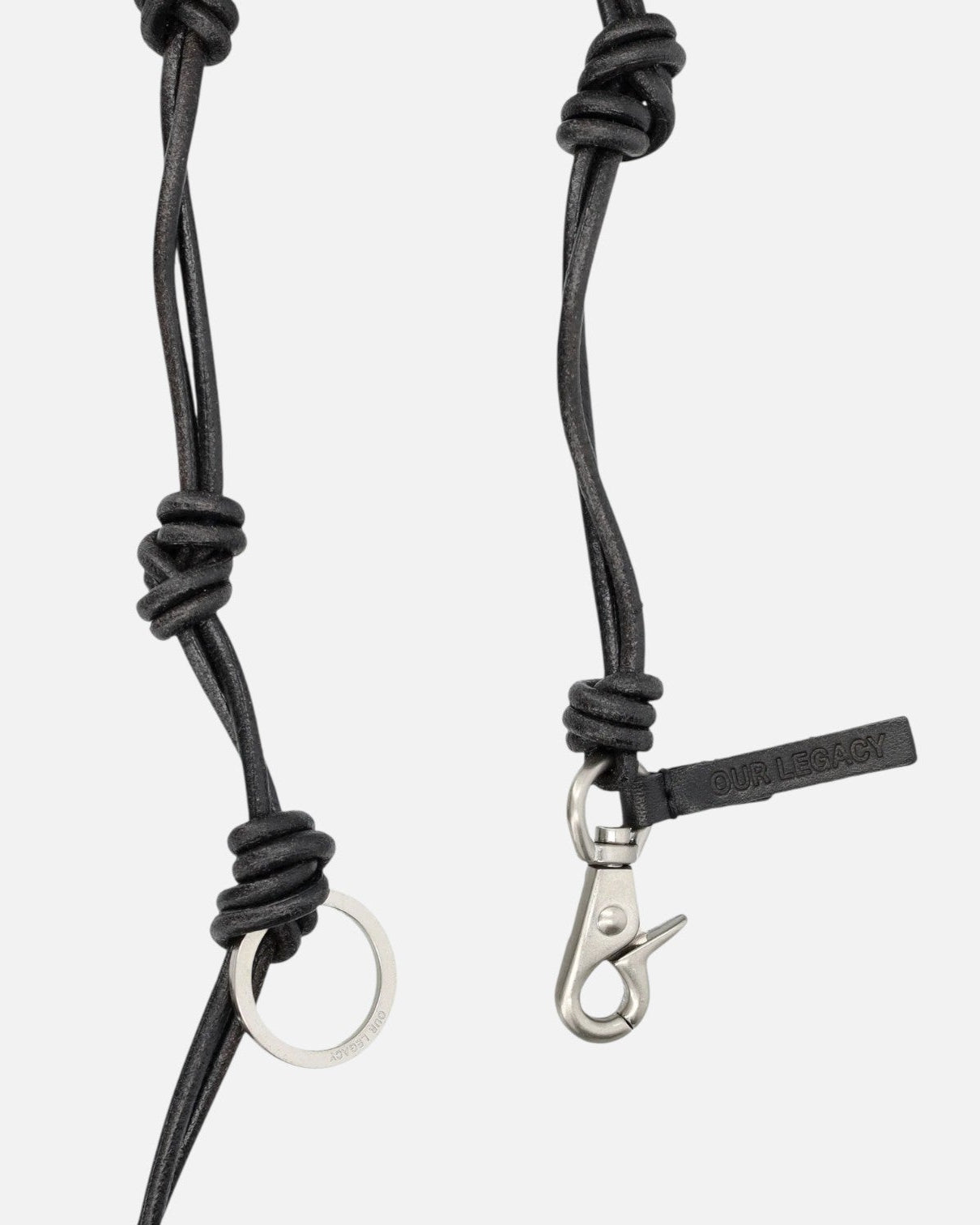 {M.Lu} Our Legacy Udon Ladon Necklace Black