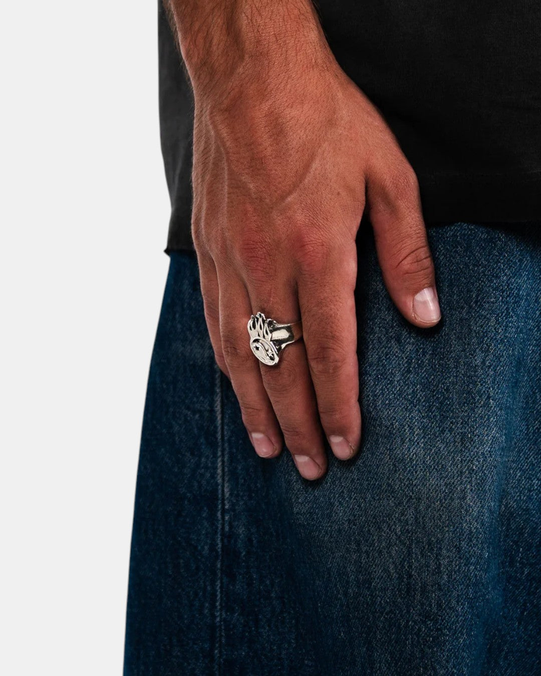 {M.Lu} Twojeys Stamp Ring