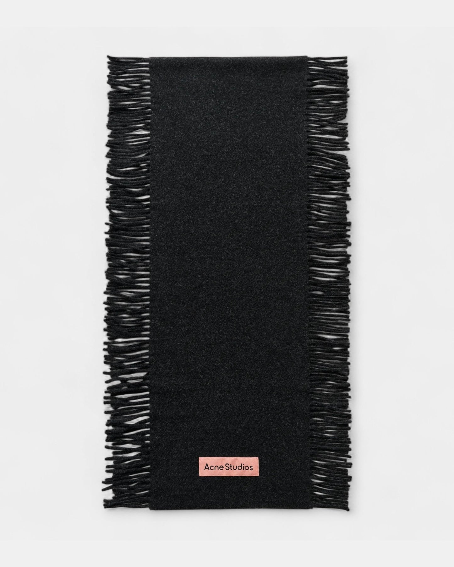 {M.Lu} Acne Studios Fringe Wool Scarf