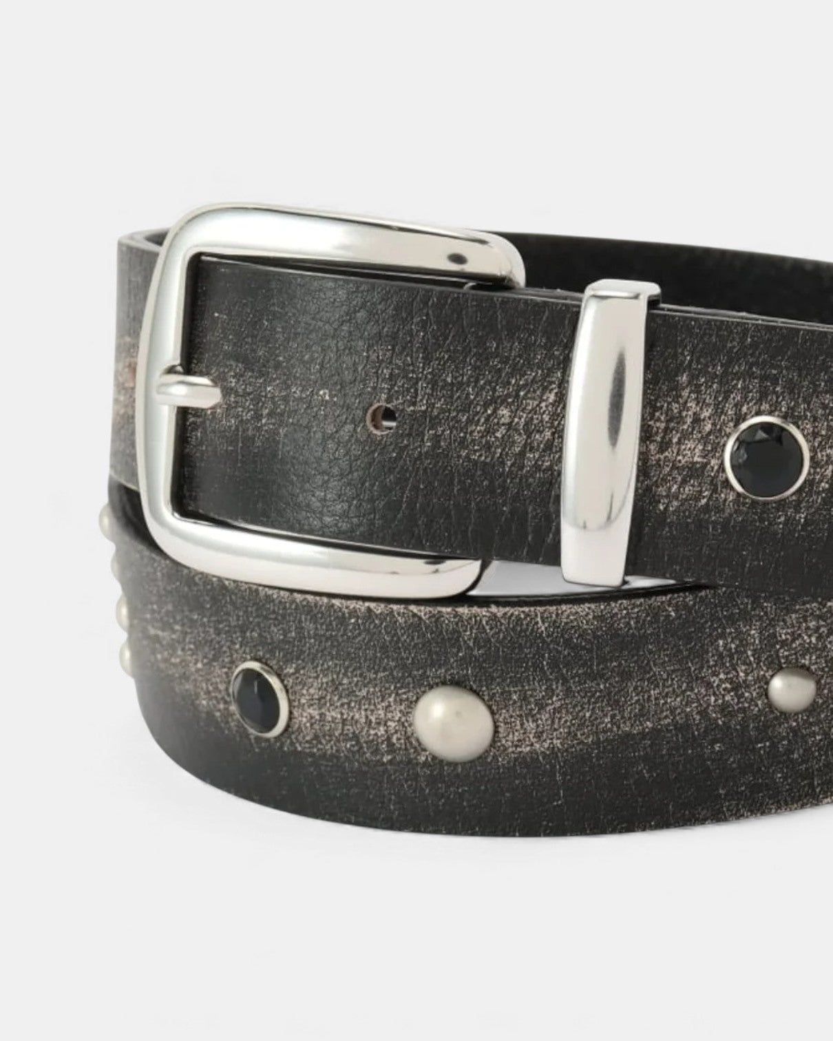 {M.Lu} Open YY Stud Western Belt