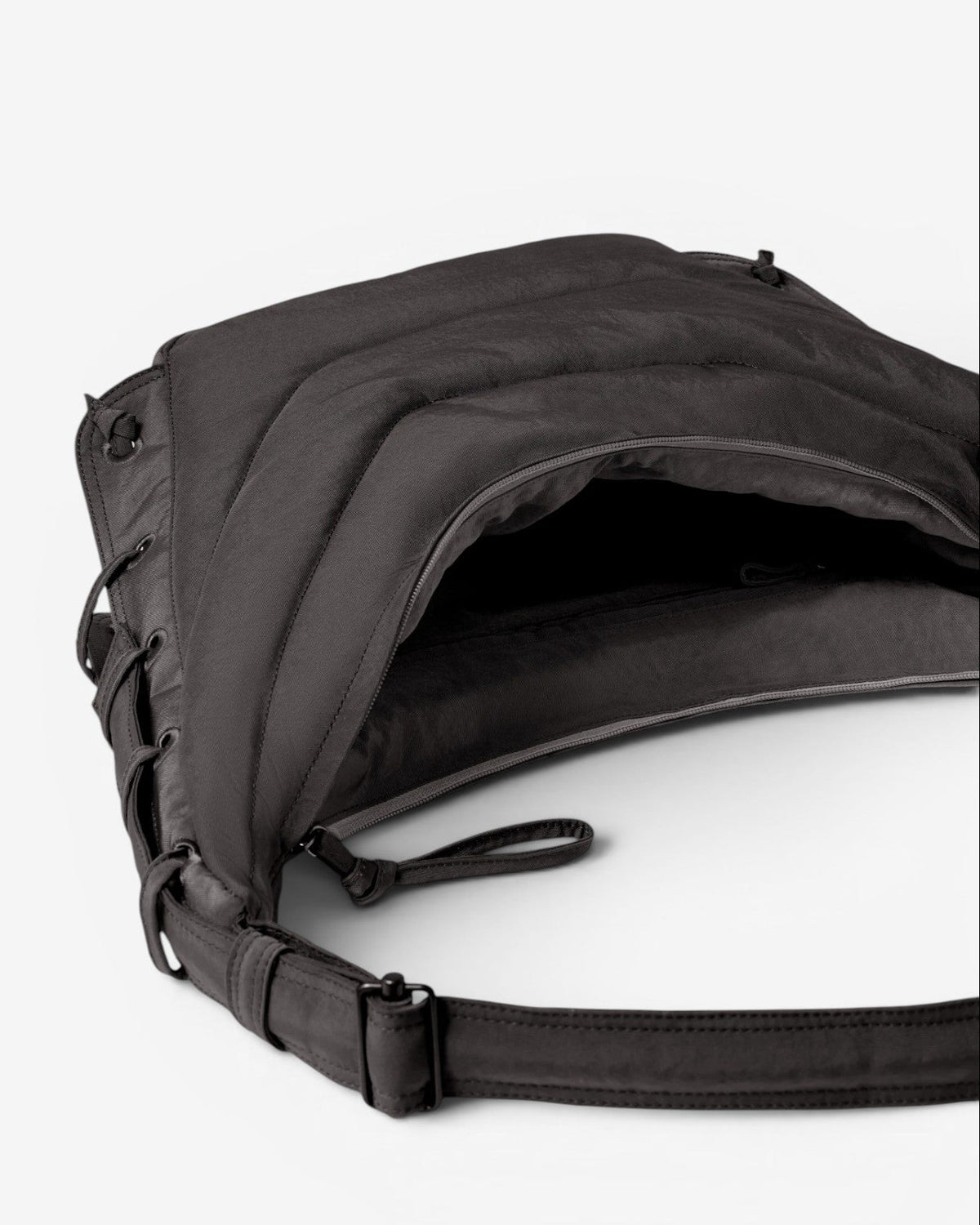 {M.Lu}  Lemaire Medium Soft Game Bag Dark Chocolate