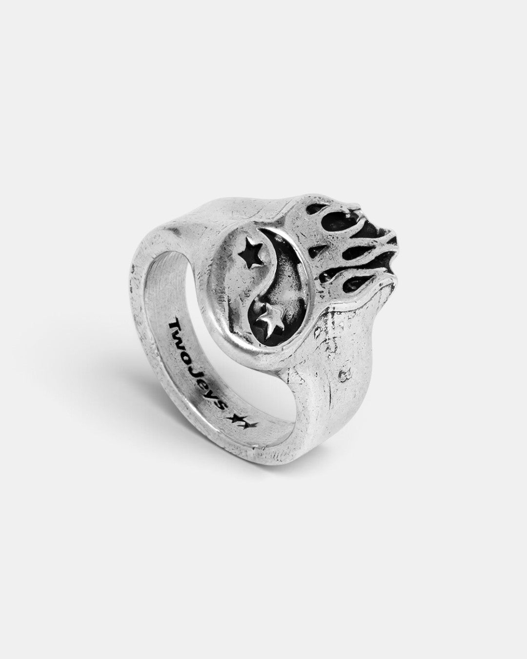 {M.Lu} Twojeys Stamp Ring