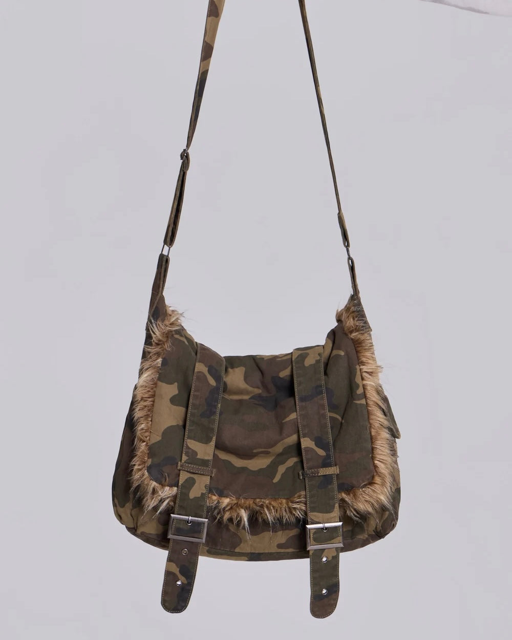 {M.Lu} Jaded London Camo Messenger Bag