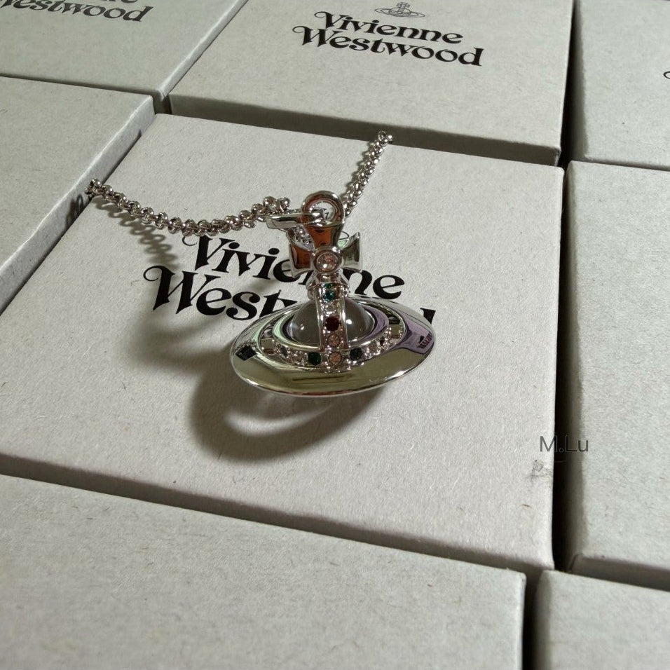 {M.Lu} Vivienne Westwood New Tiny Orb Necklace