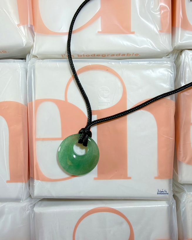 {M.Lu} en route Carnelian Cord Necklace