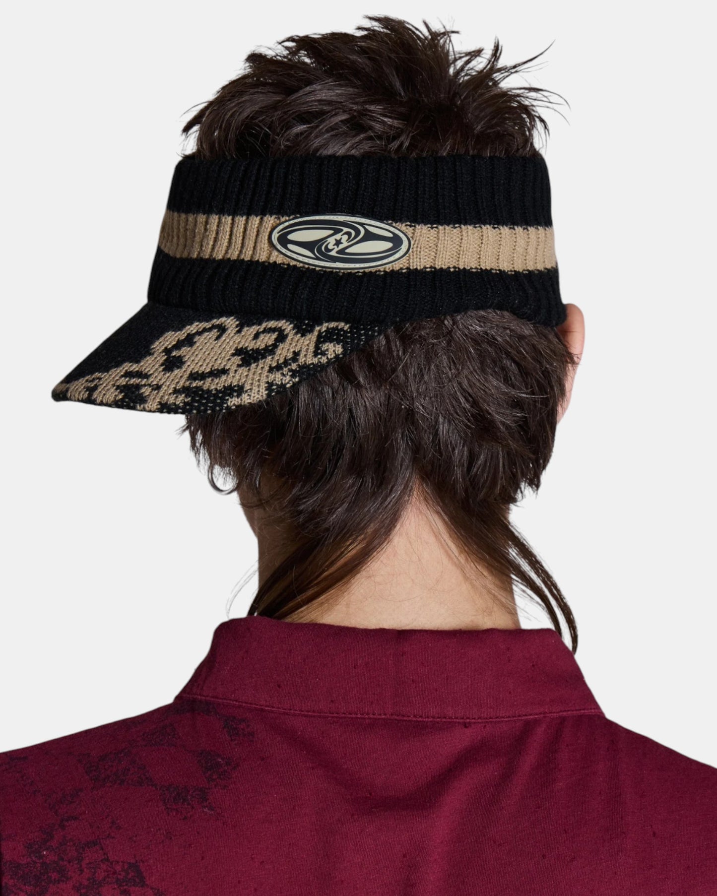 {M.Lu} Jaded London Knitted Visor