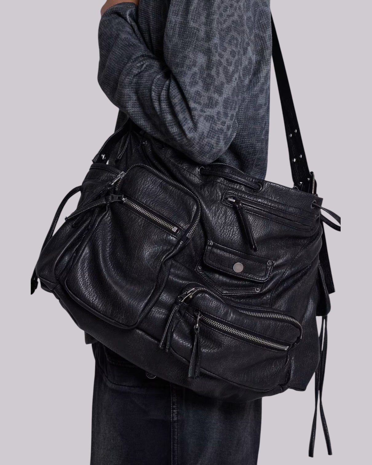 {M.Lu} Jaded London Utility Messenger Bag