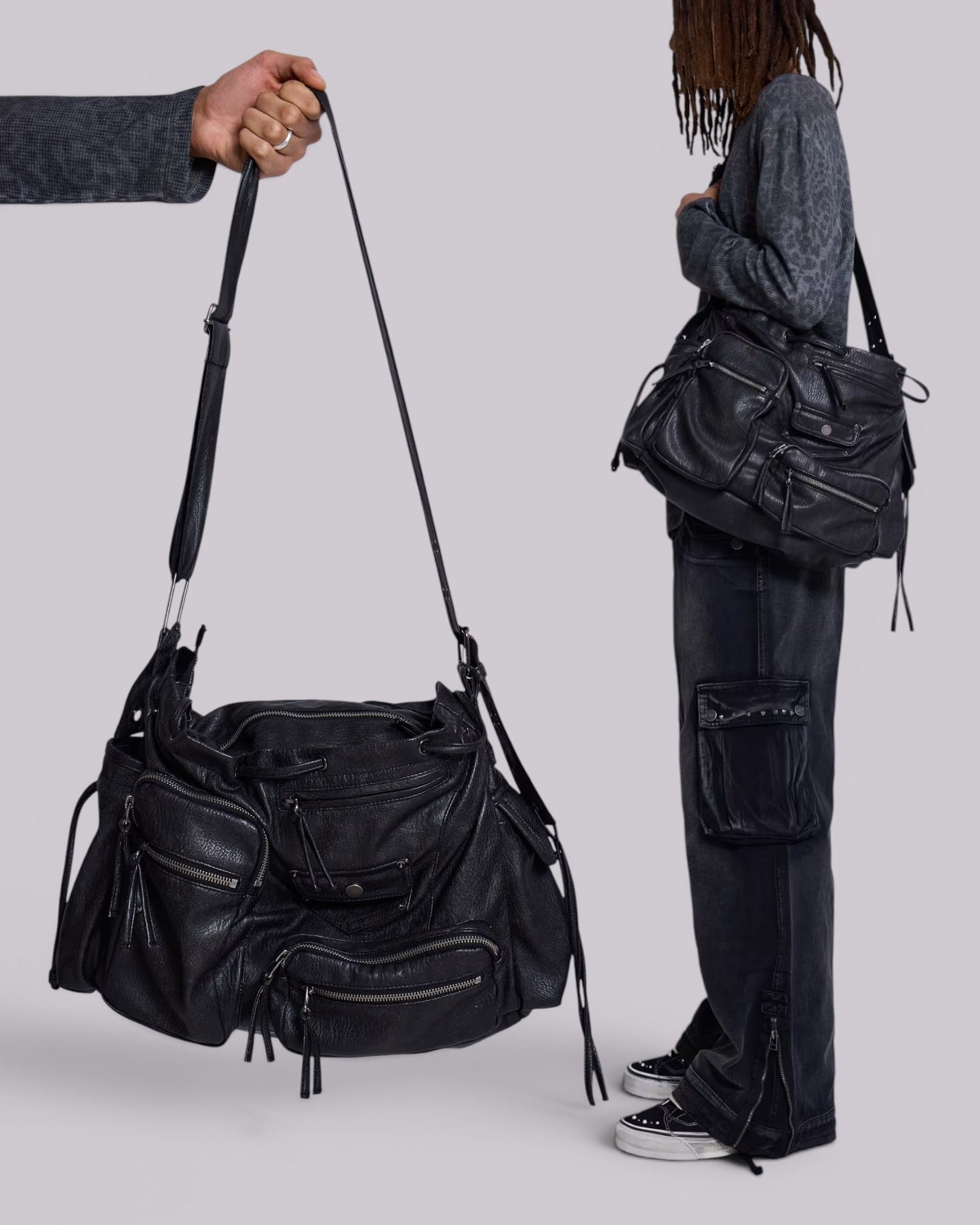 {M.Lu} Jaded London Utility Messenger Bag