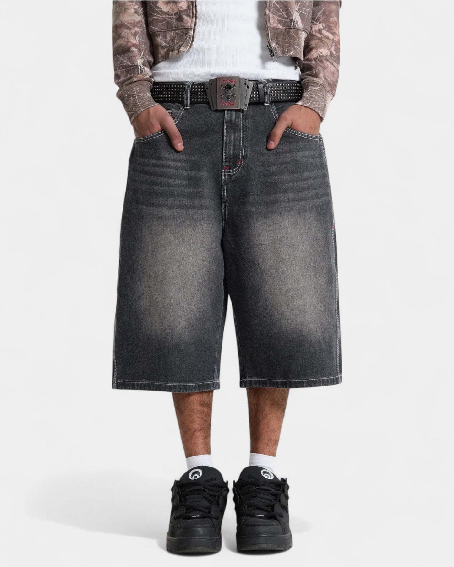 {M.Lu} Jaded London Stud Belt