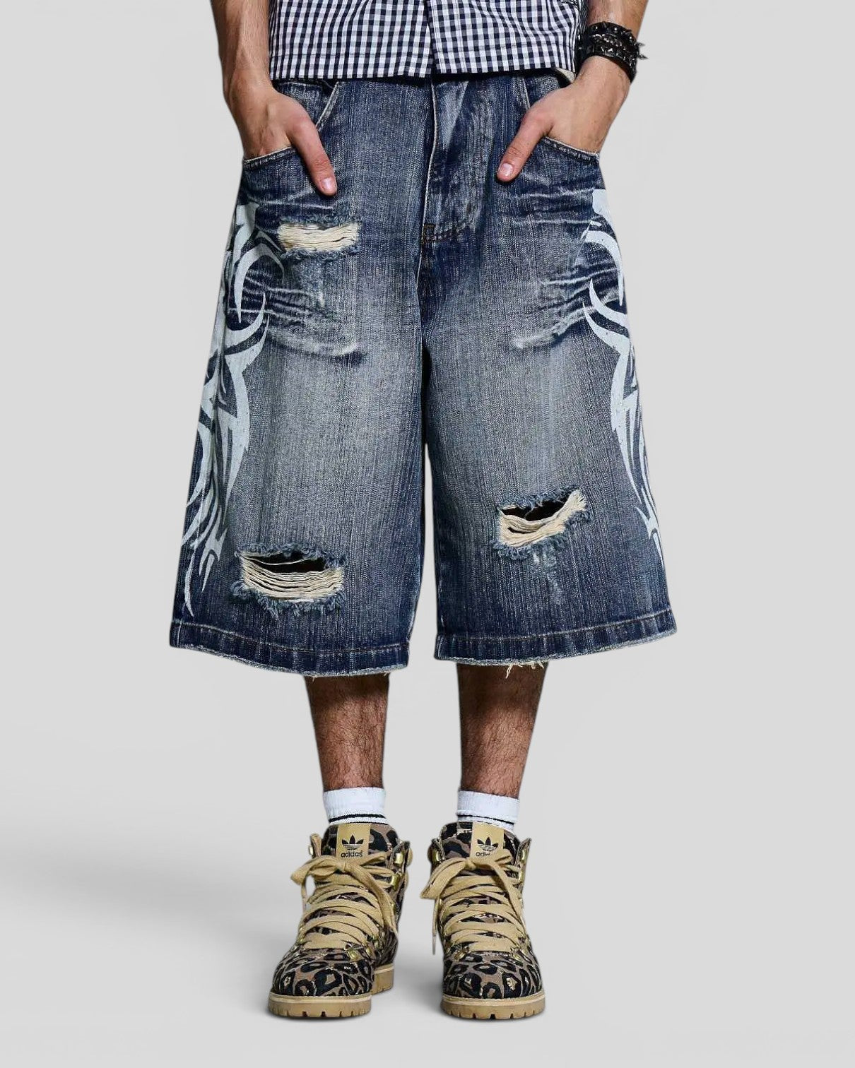 {M.Lu} Jaded London Denim Shorts