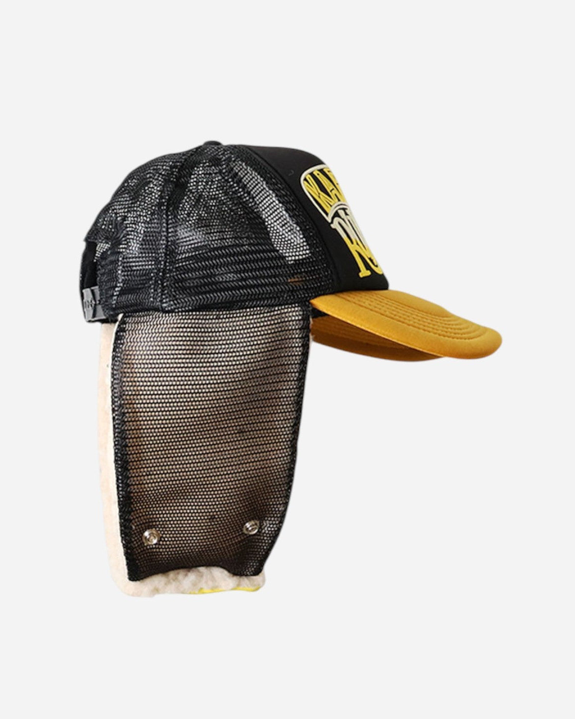 {M.Lu} Kapital KAPSIZE RULEpt Earflap Trucker Cap