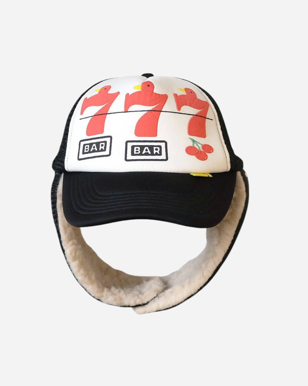 {M.Lu} Kapital Earflap Trucker Cap