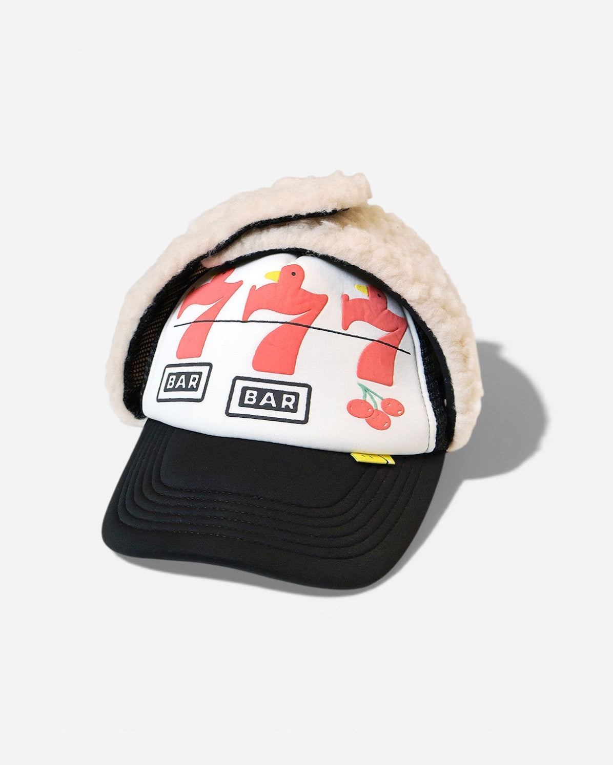 {M.Lu} Kapital Earflap Trucker Cap