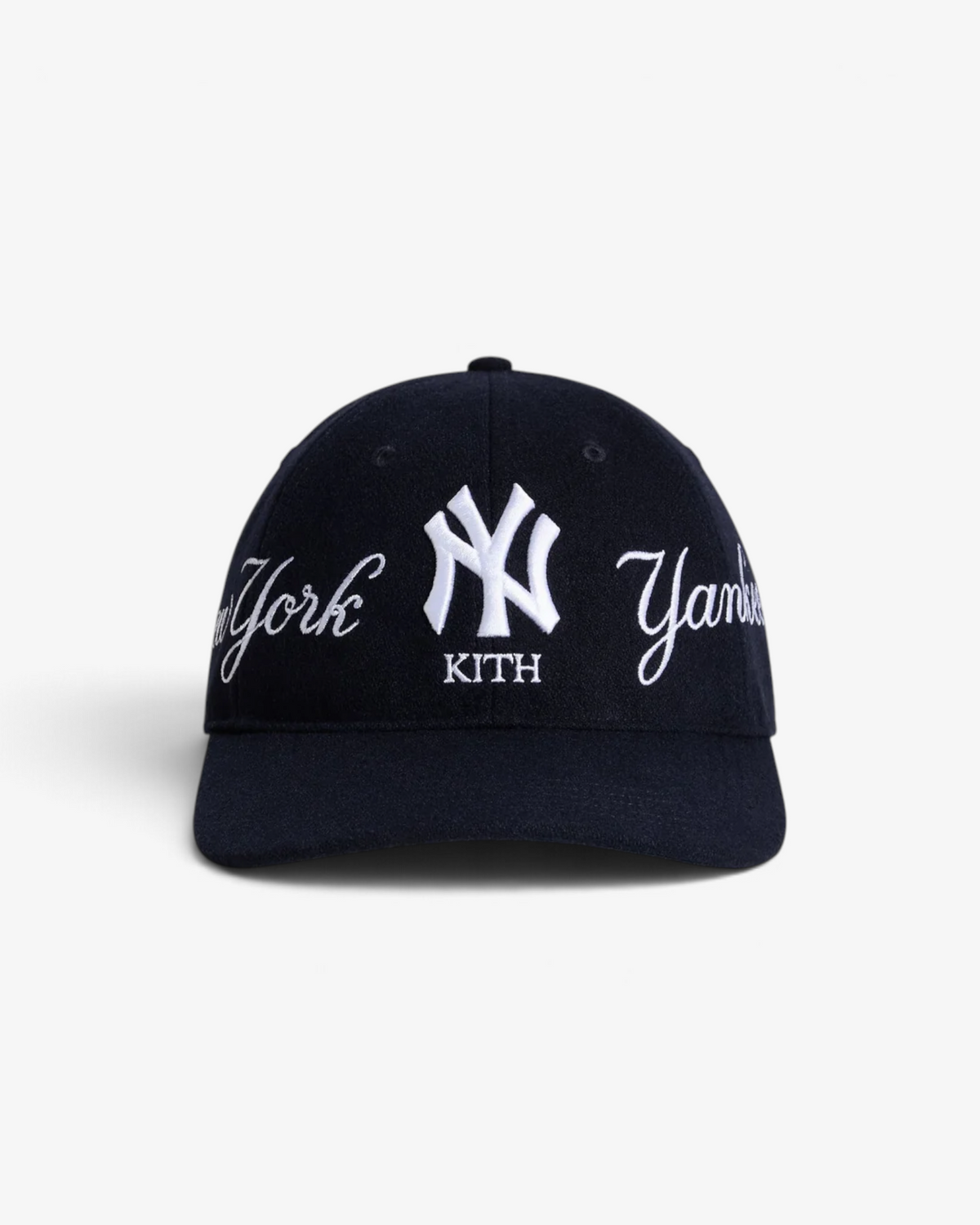 {M.Lu} Kith & 47 New York Yankees Wool K Clean Up Cap