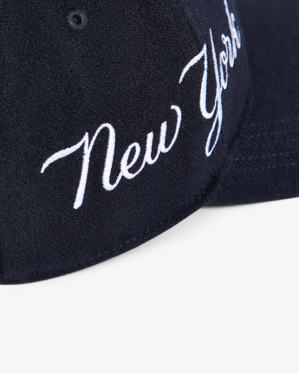 {M.Lu} Kith & 47 New York Yankees Wool K Clean Up Cap