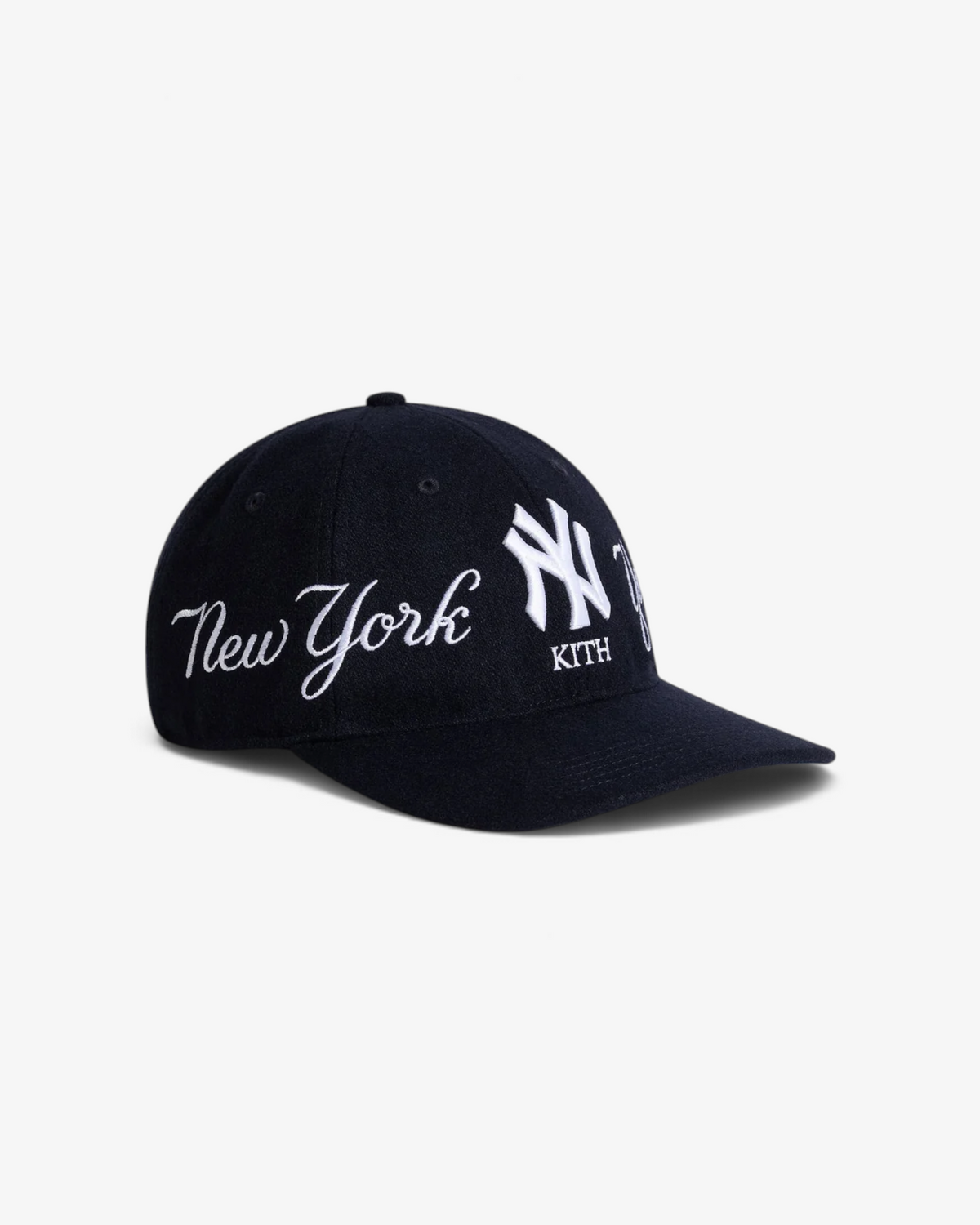 {M.Lu} Kith & 47 New York Yankees Wool K Clean Up Cap
