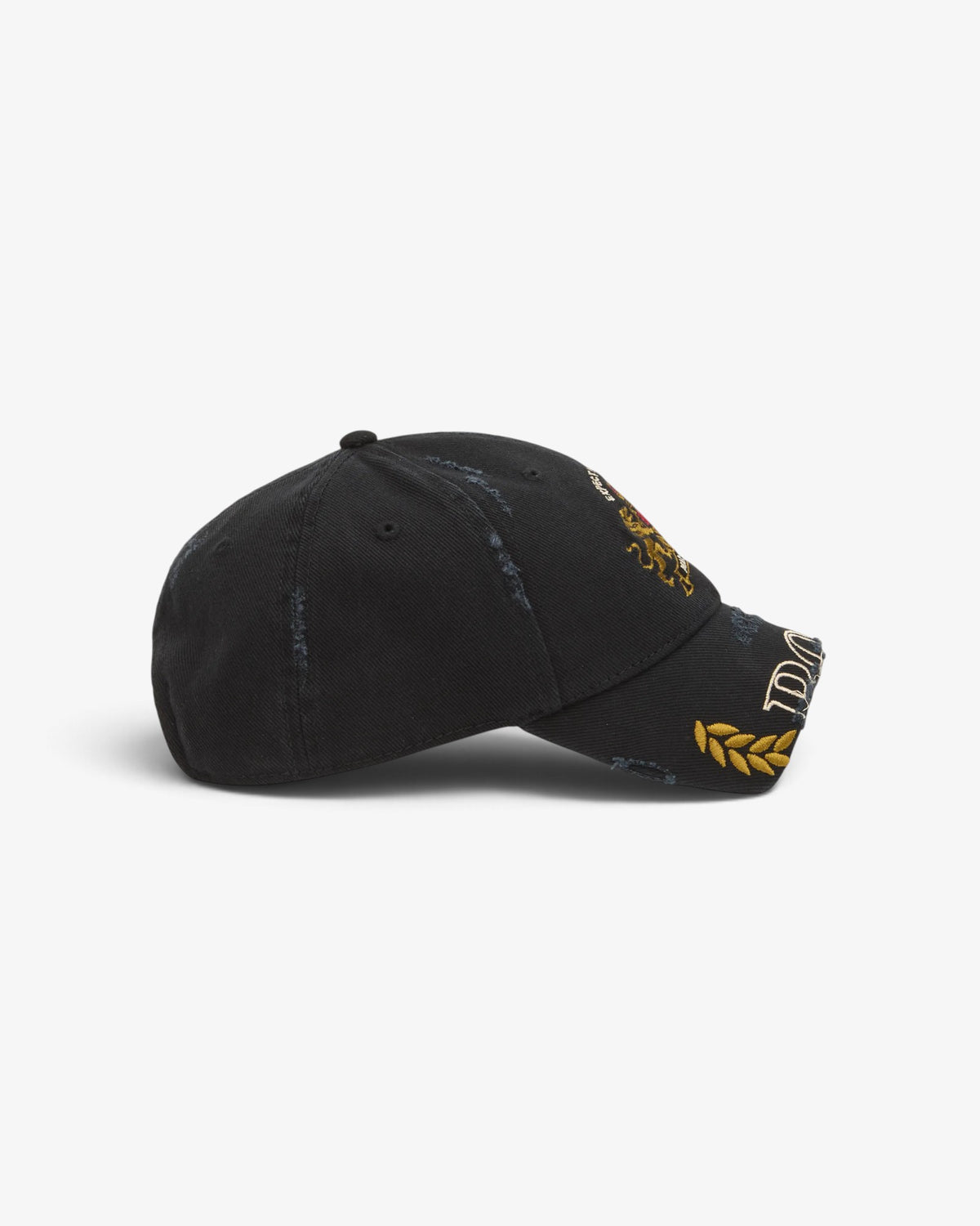 {M.Lu} Martine Rose Cut Peak Cap