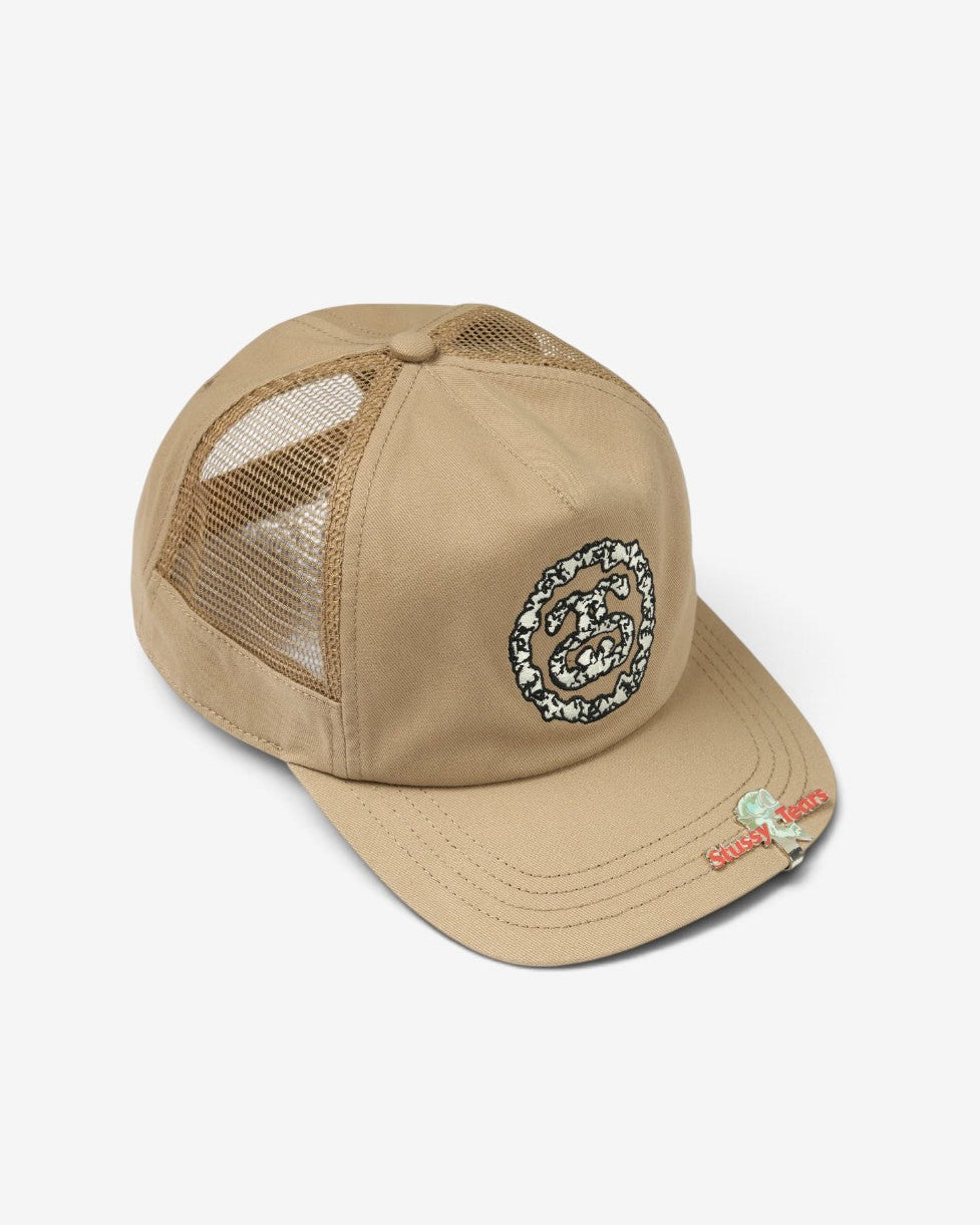 {M.Lu} Stussy x Denim Tears Logo Cap