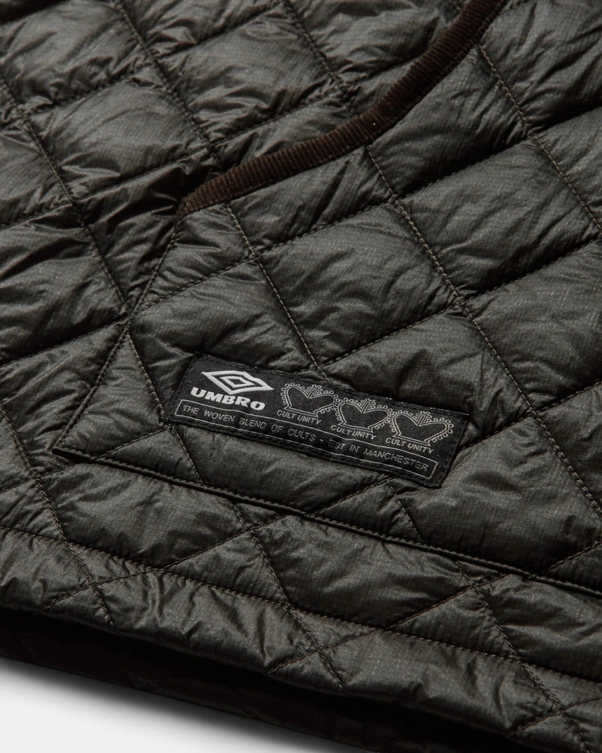 {M.Lu} Umbro x Slam Jam Masked Diamond Anorak