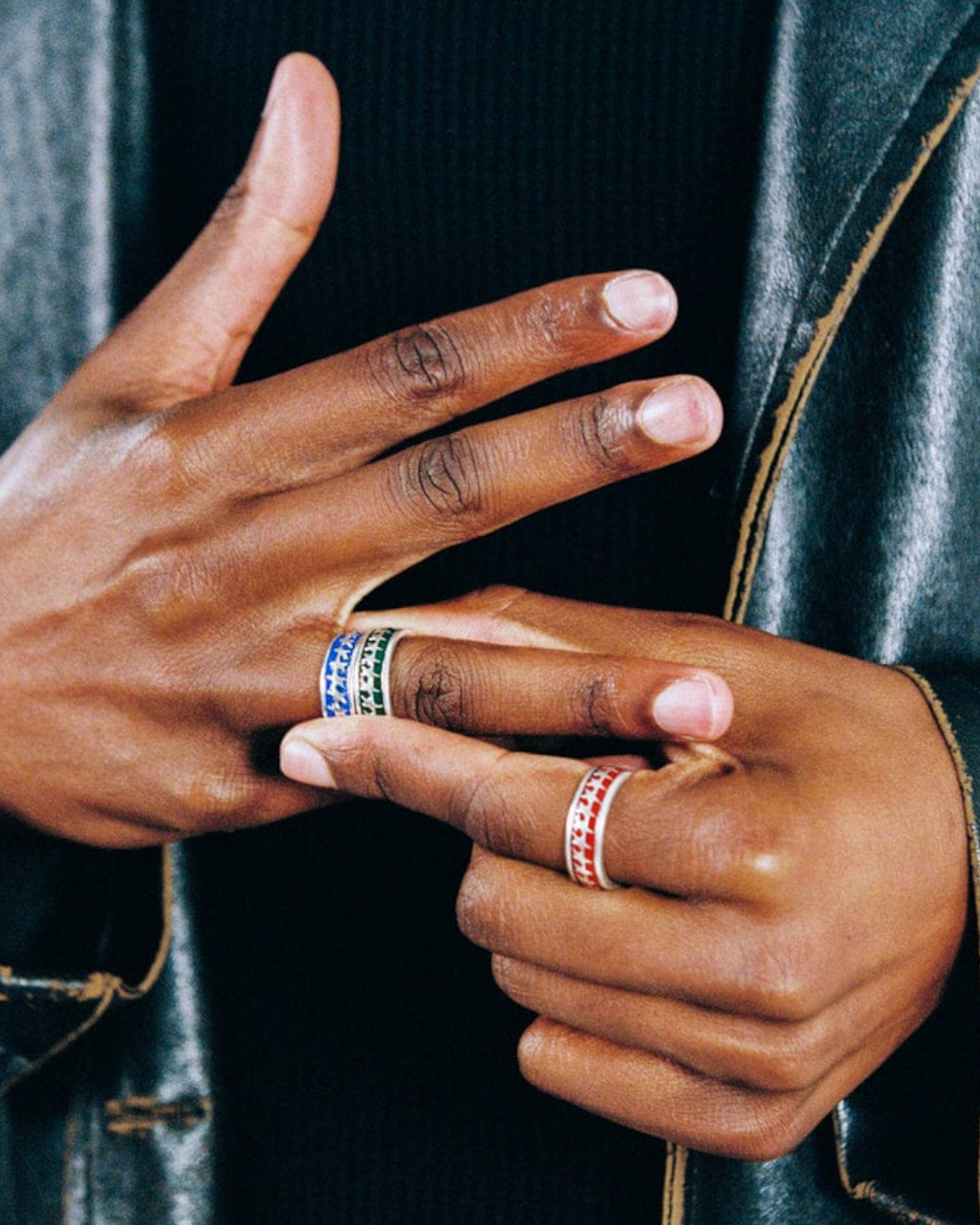 {M.Lu} Twojeys All-round Icon Ring