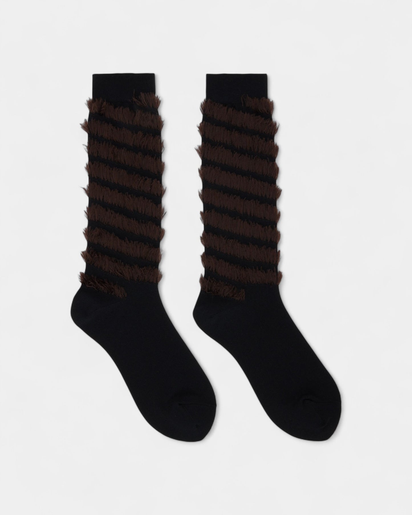 {M.Lu} Kiko Kostadinov Spiral Trim Socks