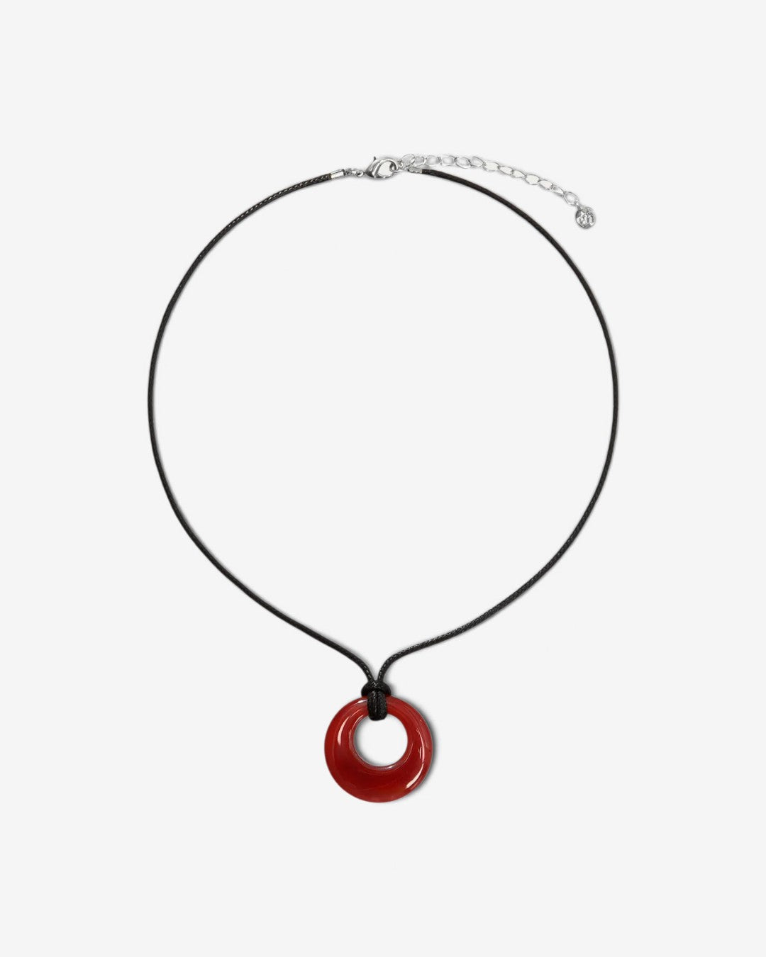 {M.Lu} en route Carnelian Cord Necklace