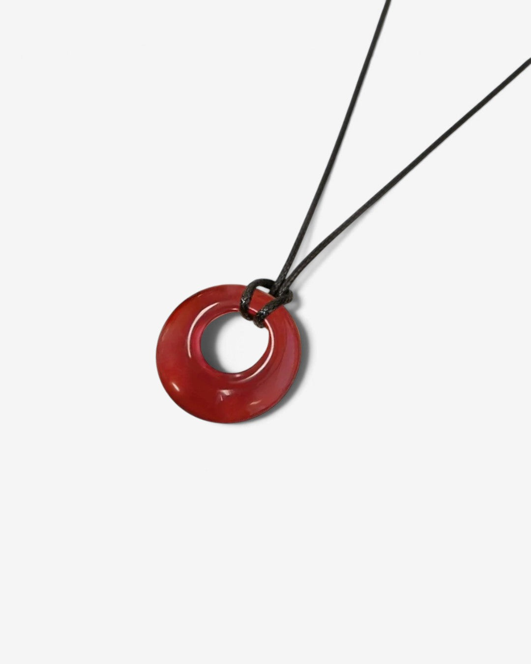 {M.Lu} en route Carnelian Cord Necklace
