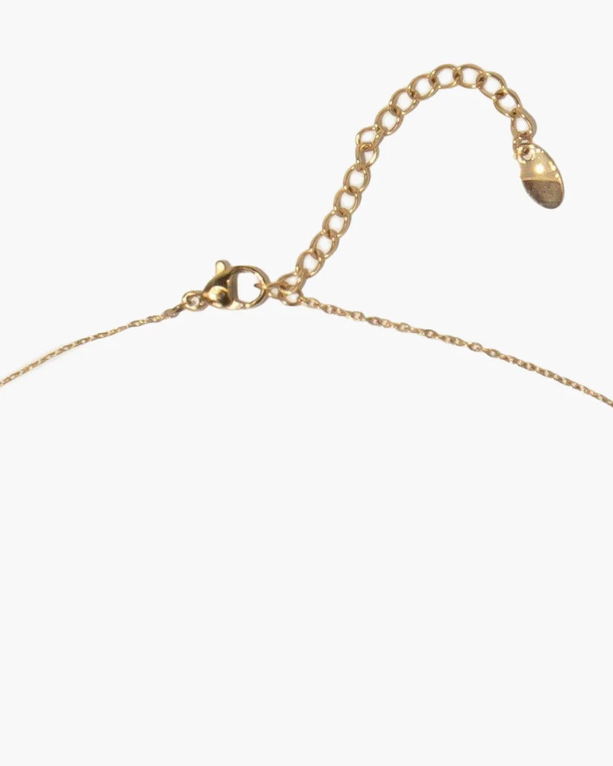 {M.Lu} en route Carnelian Stone Heart Necklace