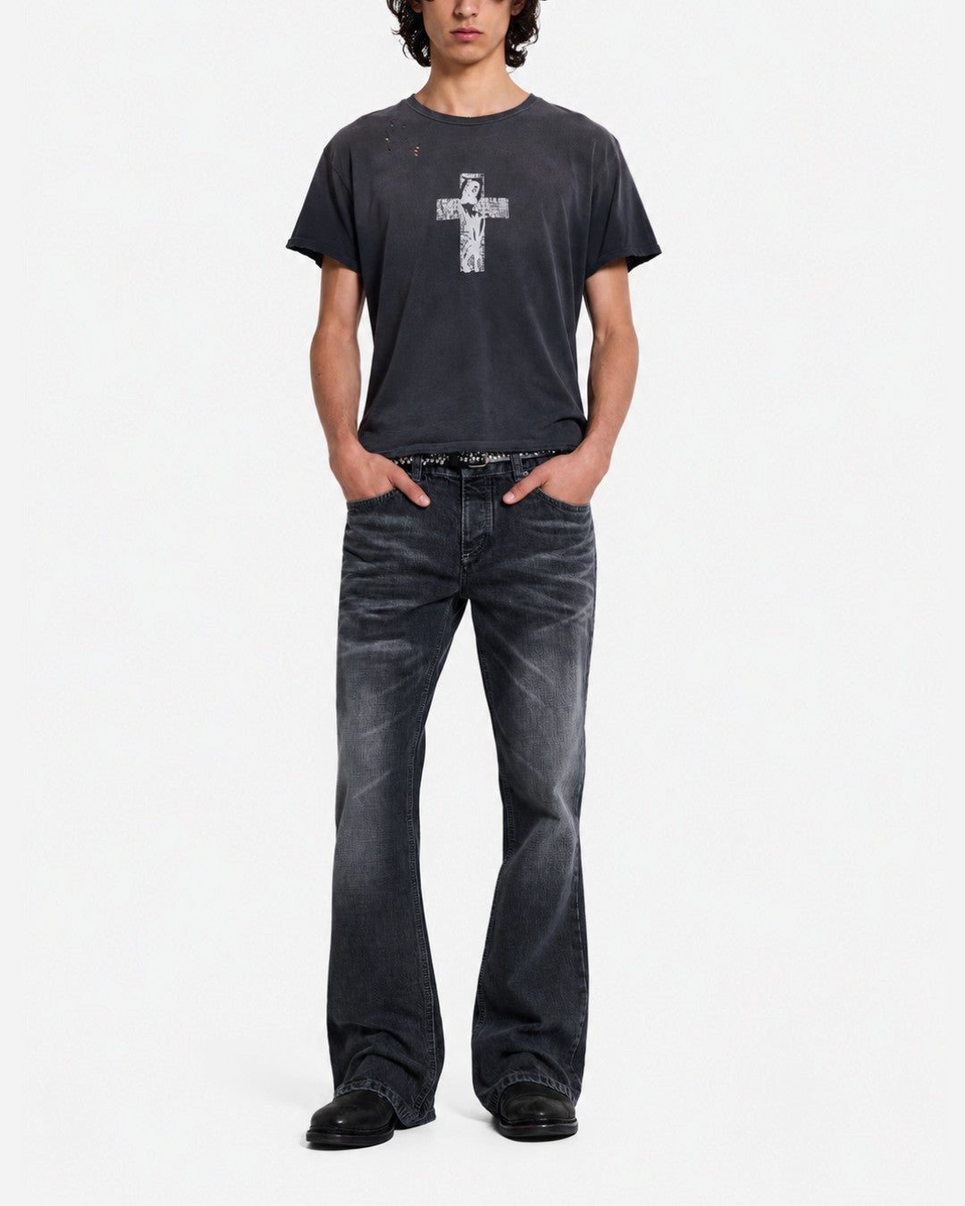 {M.Lu} Jaded London Jude Bootcut Jeans