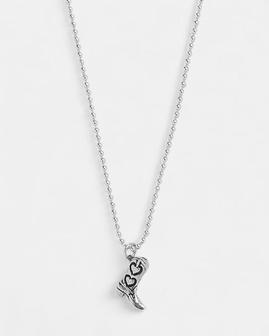 {M.Lu} Twojeys Cowboy Boot Necklace