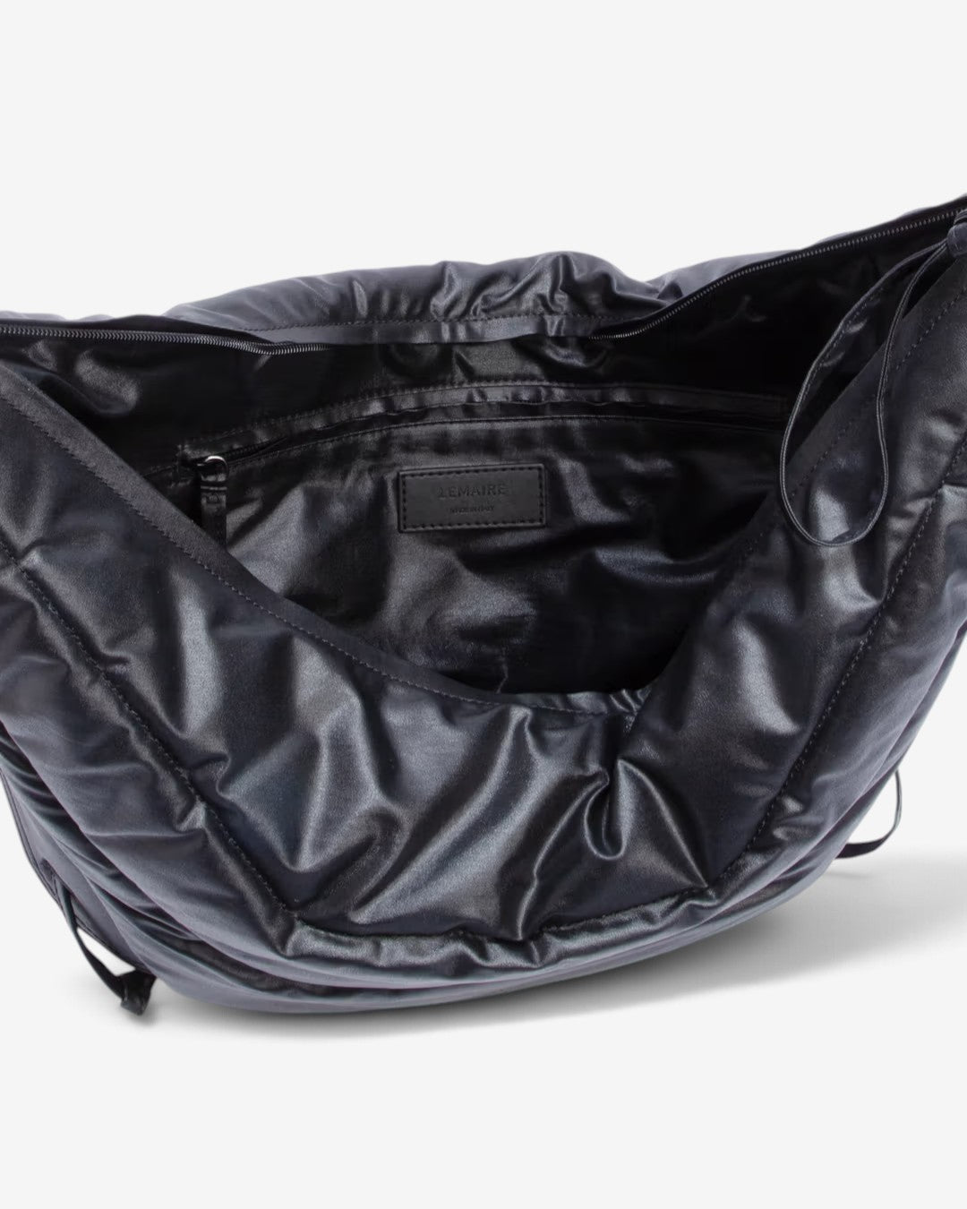 {M.Lu}  Lemaire Small Soft Game Bag Ash Black