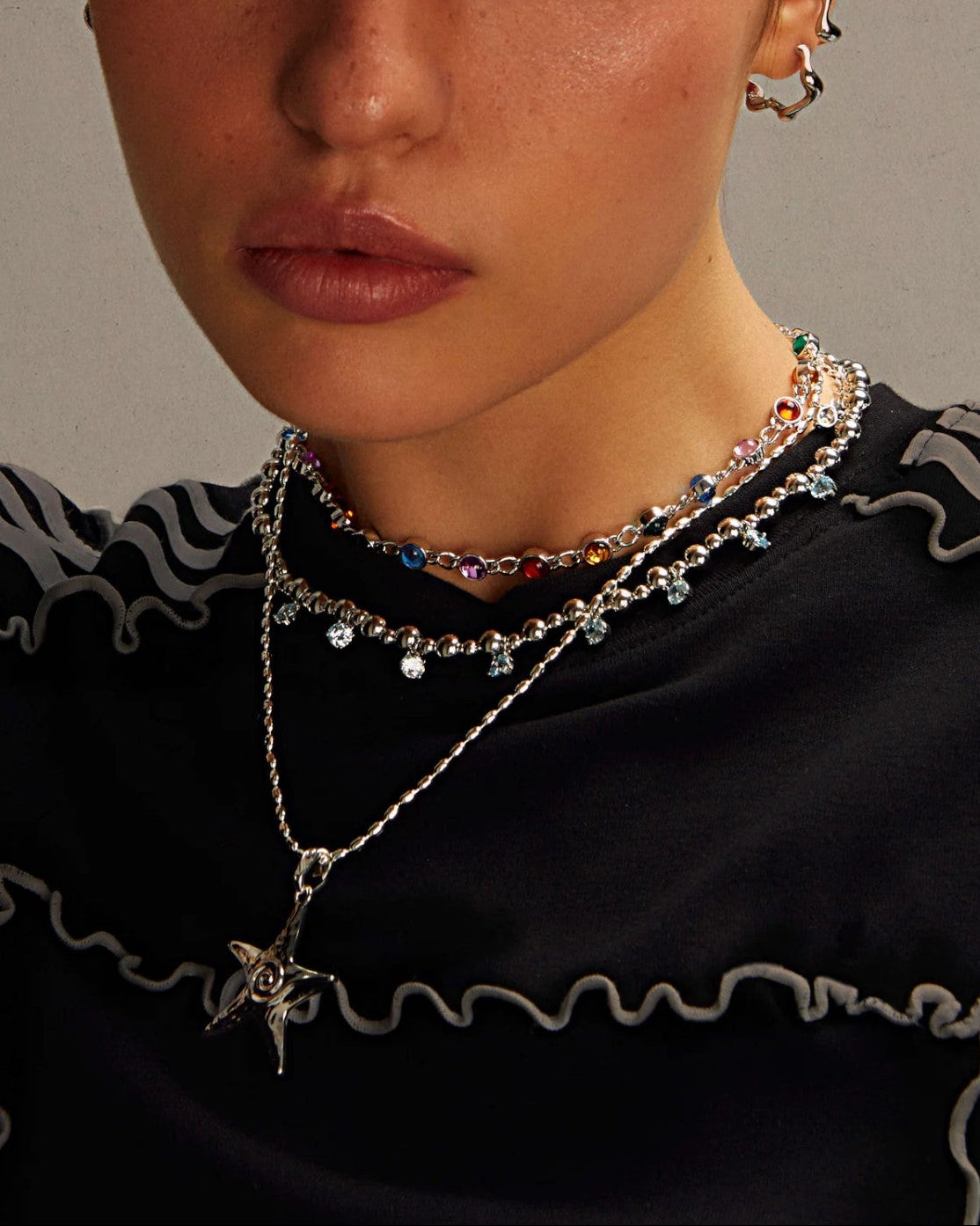{M.Lu} en route Starfish Necklace