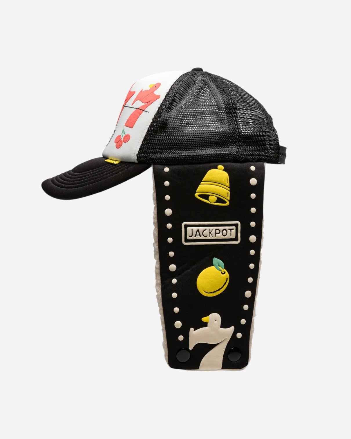 {M.Lu} Kapital Earflap Trucker Cap