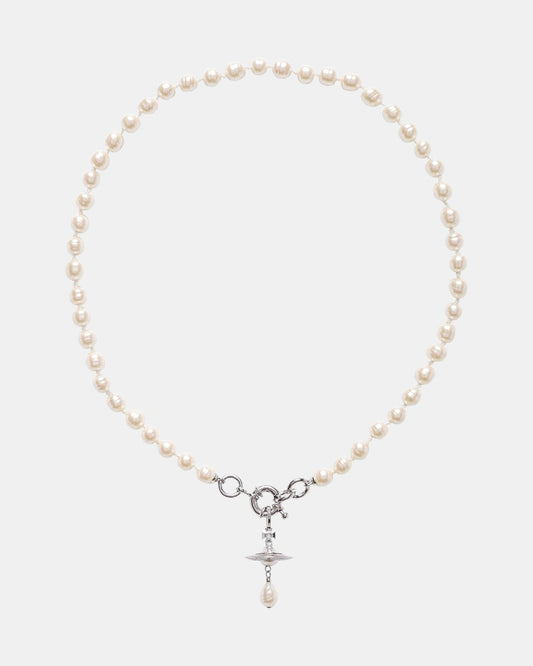 {M.Lu} Vivienne Westwood Aleksa Pearl Necklace